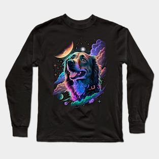 Space Dog Long Sleeve T-Shirt